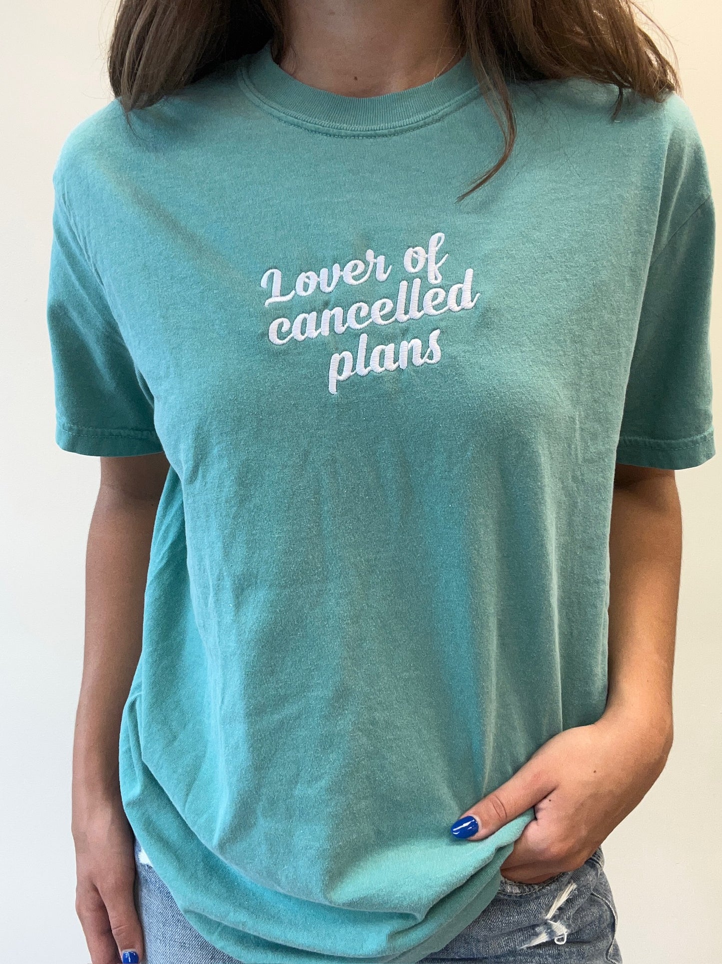 LOVER OF CANCELLED PLANS TEE