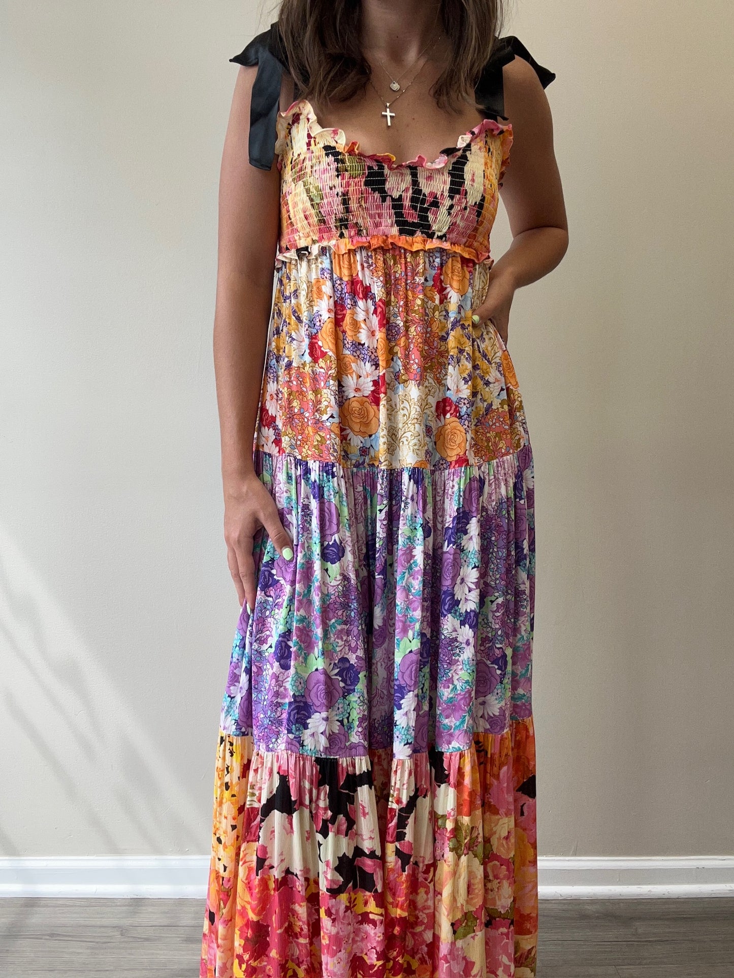 CHARLOTTE FLORAL MAXI DRESS