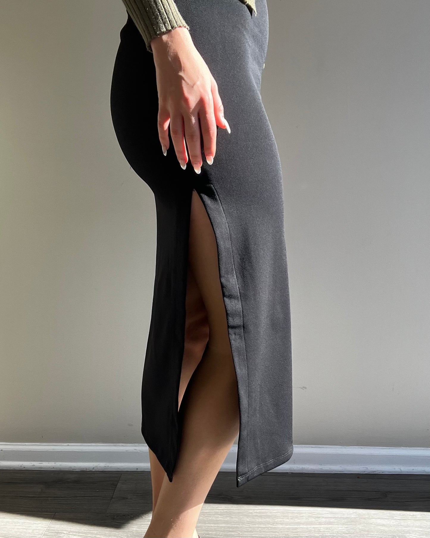 HIGH WAIST PENCIL SKIRT