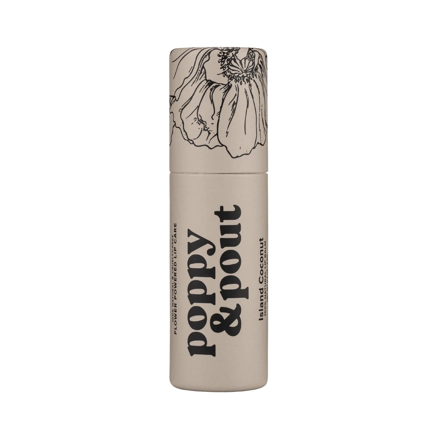 POPPY & POUT ISLAND COCONUT LIP BALM