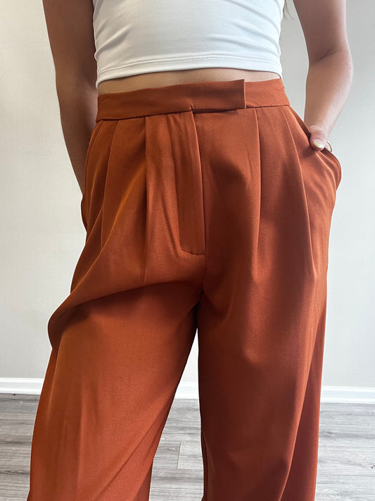 MARGARET PLEATED PANTS